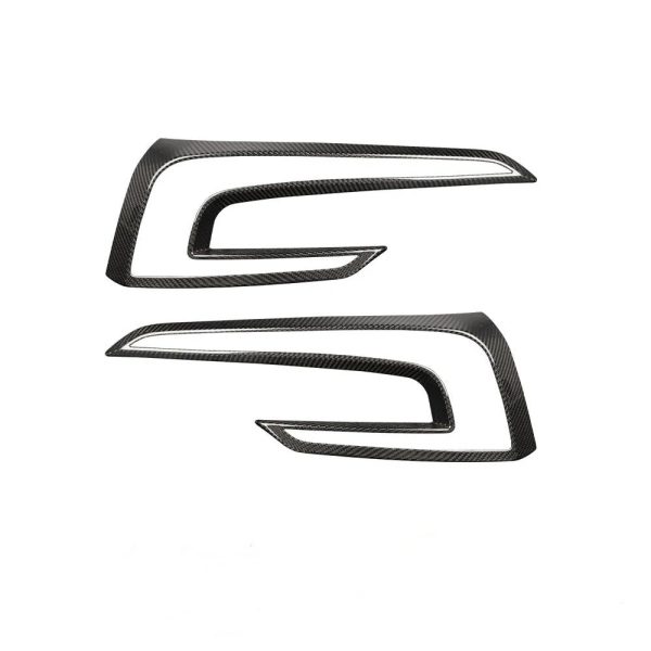 2024+ | Model 3 Highland Refreshed Tail Light Overlay Frames (1 Pair) - Real Dry Molded Carbon Fiber Sale - Image 2