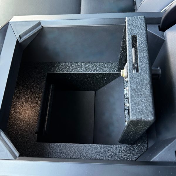 Cybertruck Center Console Dual Locking Safe - Key Locking and Combination Online - Image 5