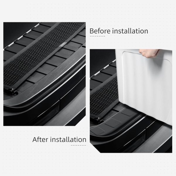 Cybertruck Front Trunk Sill Protector - TPE Hot on Sale - Image 3