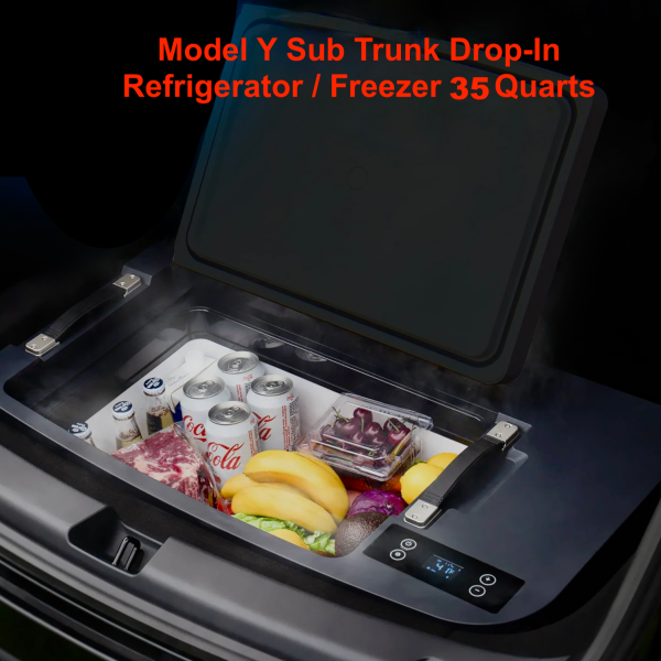 2020+ | Model Y Sub Trunk Drop-In Refrigerator Freezer - 35 Quart Capacity (Gen 2.) - Fits All Hot on Sale - Image 2