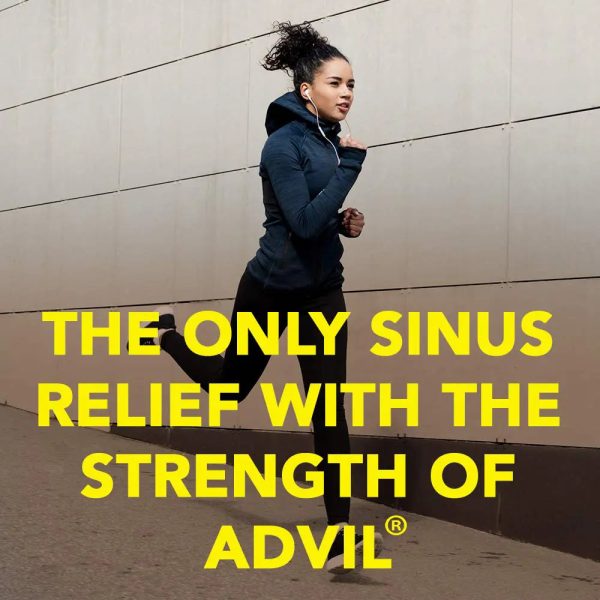 Advil Sinus Congestion & Pain Single Pack Blister, Ibuprofen 200mg, non drowsy Online - Image 4