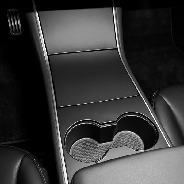 Model 3 & Y Center Console Cap ABS (Gen. 1) - Matte Black Painted Online now