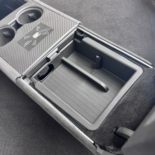 Model 3 & Y Lined Center Console Sliding Tray (Gen. 2) Online now - Image 3