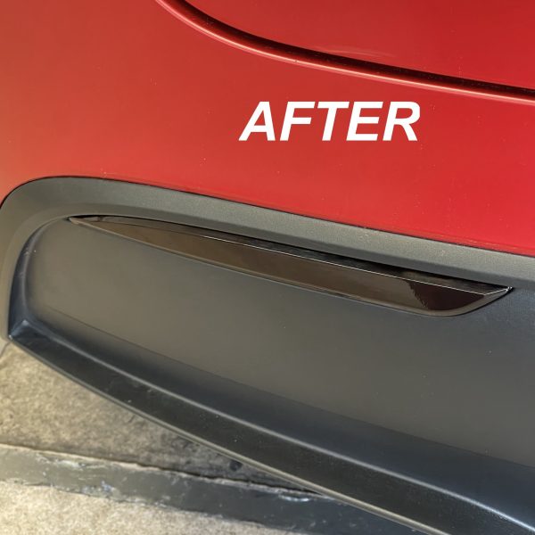Model 3 & Y Smoked Rear Bumper Reflector - Vinyl Wraps For Discount - Image 2