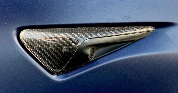 Turn Signal Overlays (Gen. 2) - Top Half Style - Real Molded Carbon Fiber (1 Pair) Discount - Image 3