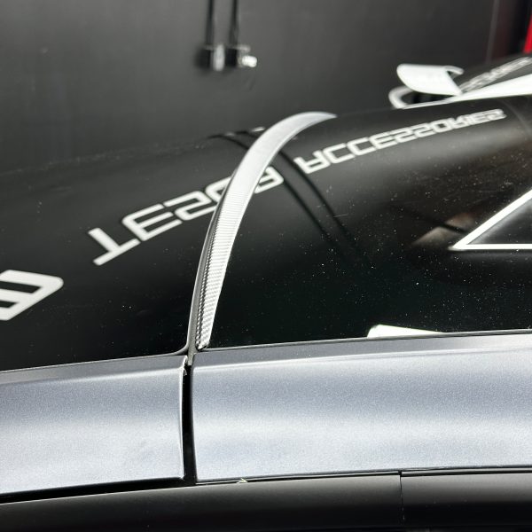 2020+ | Model Y Trunk Rain Deflector - Hydro Carbon Fiber Coated Fashion - Image 4