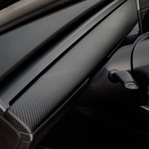 Model 3 & Y Dashboard Replacements - Real Molded Carbon Fiber For Discount