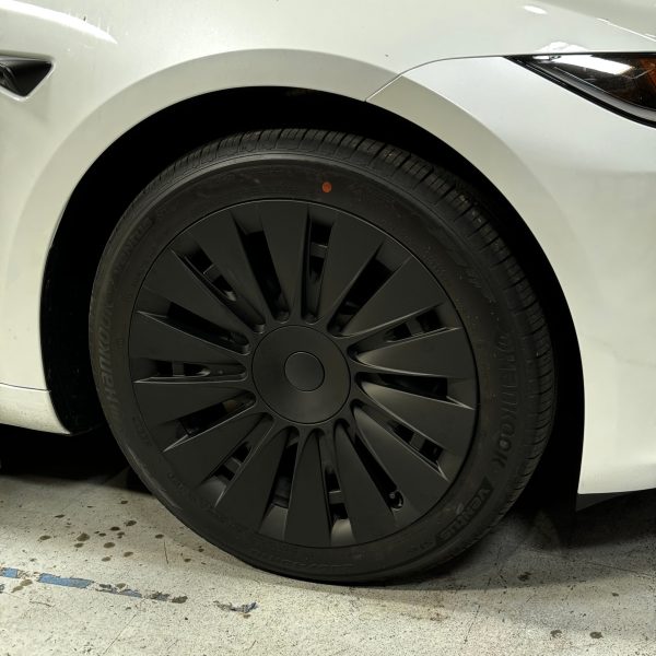 2024+ | Model 3 Highland Refreshed 18  Photon Wheel Hub Cap Cover - Turbine Style (Set of 4) Online now - Image 5