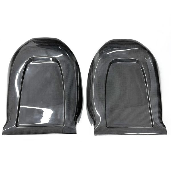 2021+ | Model S & X Seat Back Replacements Gen. 2 (1 Pair) - Real Molded Carbon Fiber Supply - Image 2