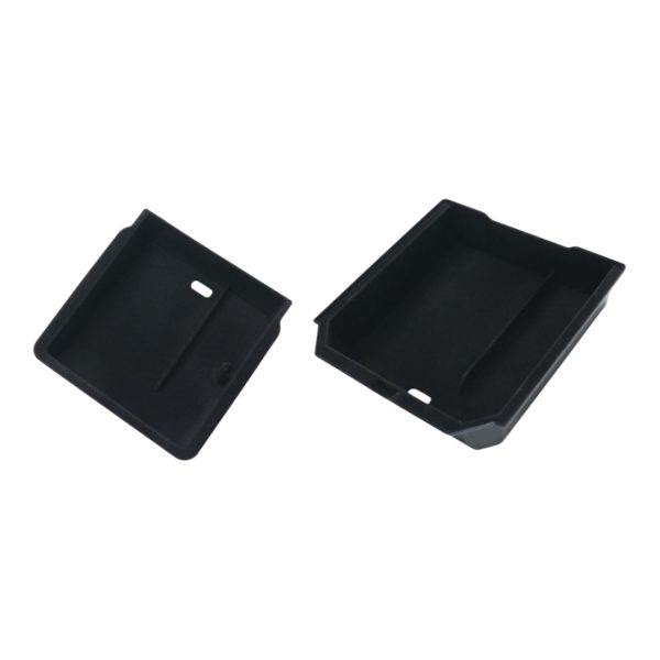2025+ | Model Y Juniper Refreshed Center Console & Armrest Liner Kit Fully Flocked (2 Pieces) Online - Image 2