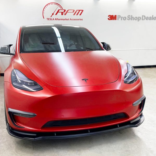 2020-2024 | Model Y Front Lip Spoiler ABS Plastic (3 Piece) - Variety* Online - Image 2