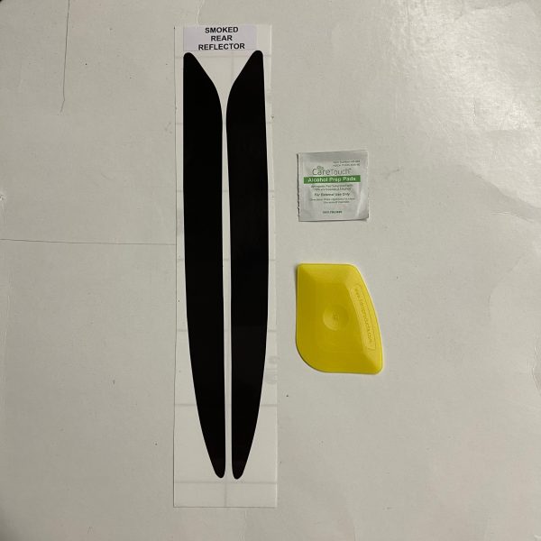 Model 3 & Y Smoked Rear Bumper Reflector - Vinyl Wraps For Discount - Image 3
