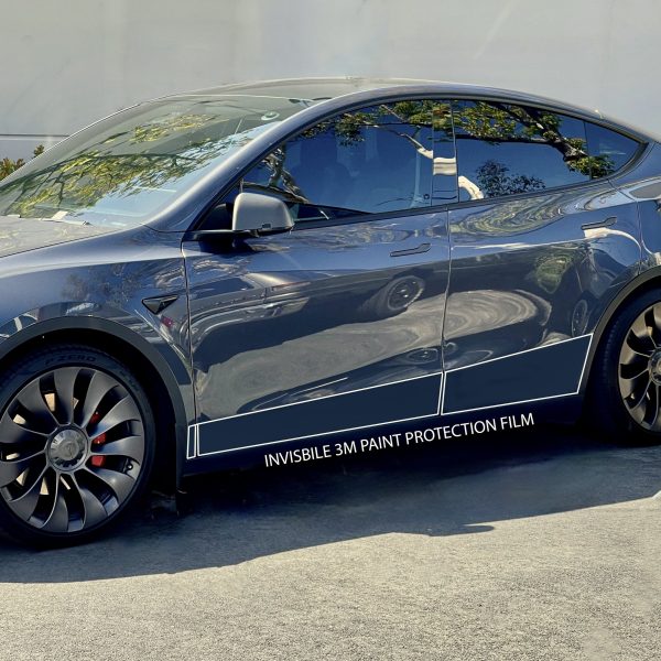 2020+ | Model Y Lower Door & Rocker Panel Paint Protection Kit - Clear Bra Online now