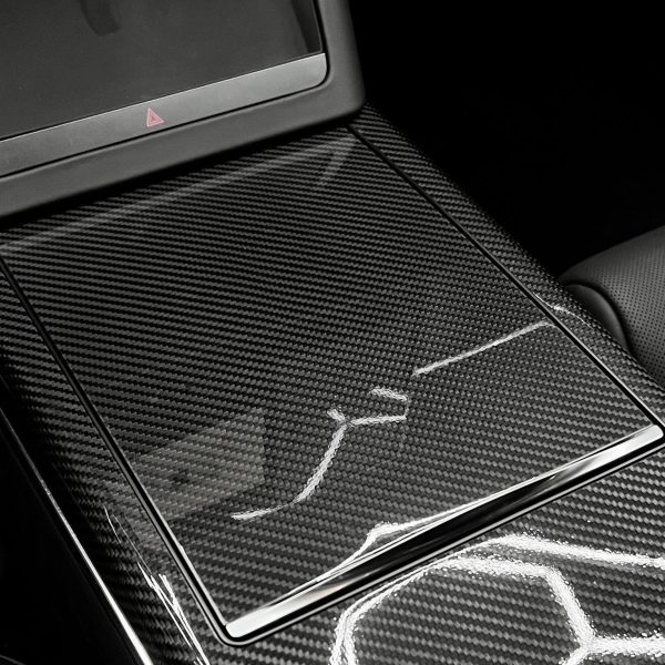 2022+ | Model X Plaid Interior Carbon Fiber Protection Kit - Glossy or Matte by Xpel Online now - Image 3