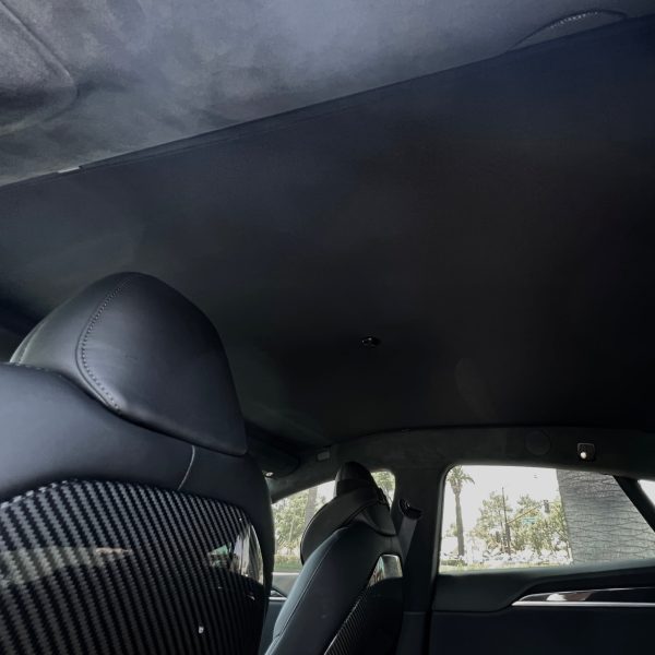 2021+ | Model S Sunroof Sunshade with Blockout Screen & Holding Magnet - (Free Ground U.S. Shipping) For Discount - Image 5