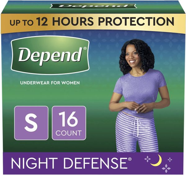 Depend Underwear for Women Night Defense Hot on Sale - Image 2