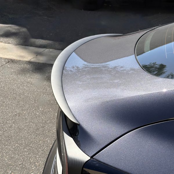 2024+ | Model 3 Blade Spoiler - Real Dry Molded Carbon Fiber Online Hot Sale