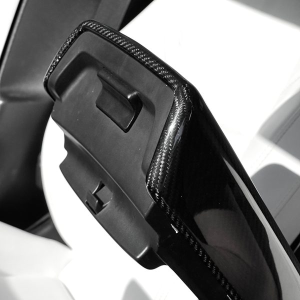 Model 3 & Y Armrest Overlay - Real Molded Carbon Fiber Supply - Image 2