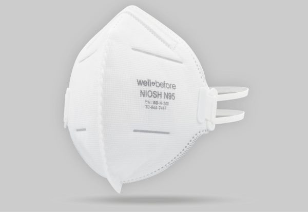 WellBefore N95 Respirator Mask - NIOSH Approved Hot on Sale - Image 2