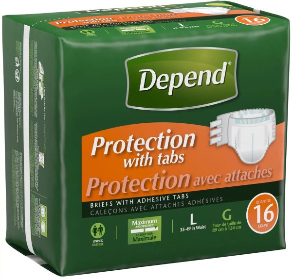Depend Protection with Tabs on Sale - Image 3