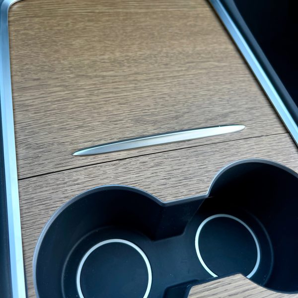 2021* | Model 3 & Y Center Console Wraps (Gen. 2) - Vinyl Wood Online now - Image 4