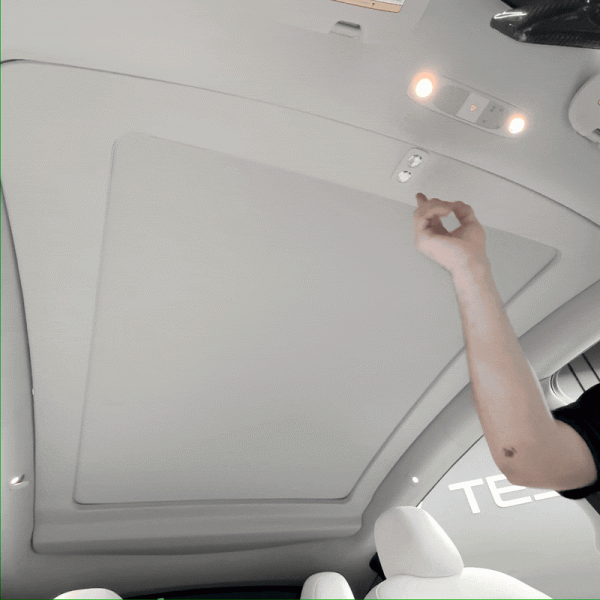 2020 - 2024 | Model Y - Electric Powered Retractable Sunroof Sunshade Hot on Sale - Image 2