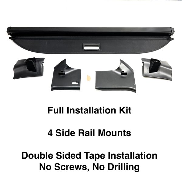 2020 - 2023 | Model Y Retractable Cargo Bay Cover Utility Shelf Cheap - Image 4
