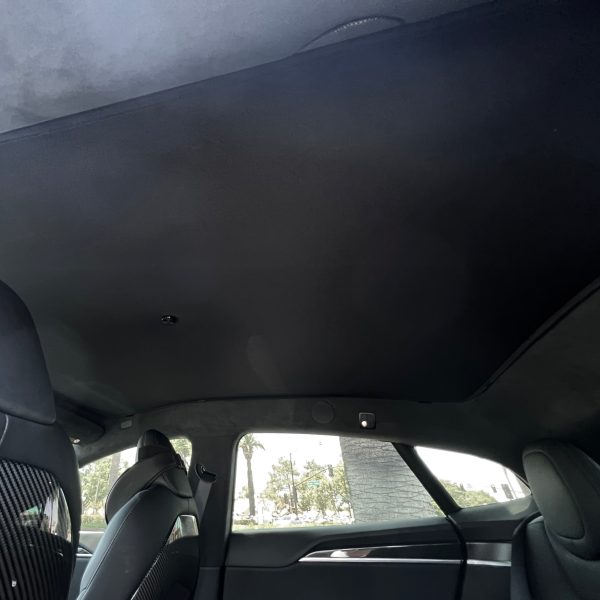2021+ | Model S Sunroof Sunshade with Blockout Screen & Holding Magnet - (Free Ground U.S. Shipping) For Discount - Image 4