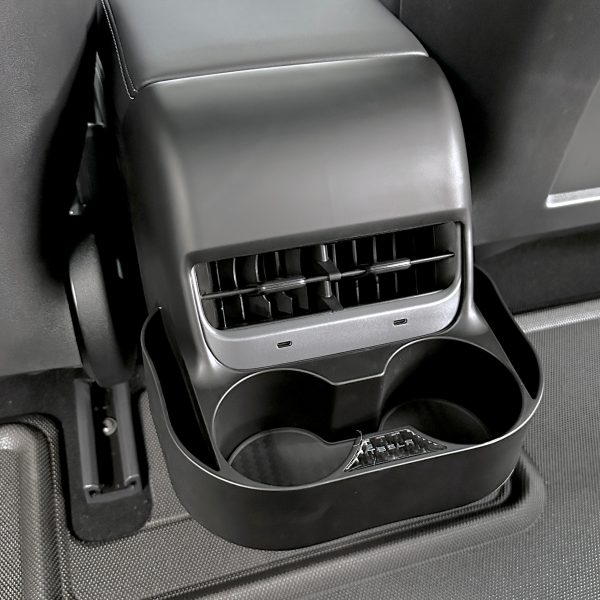 Model 3 & Y Backseat Double Cup Holder & Phone Holder For Discount