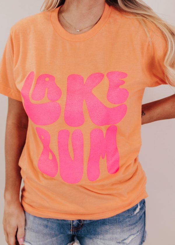 Lake Bum Tee *Cantaloupe (S-3X) Supply - Image 2