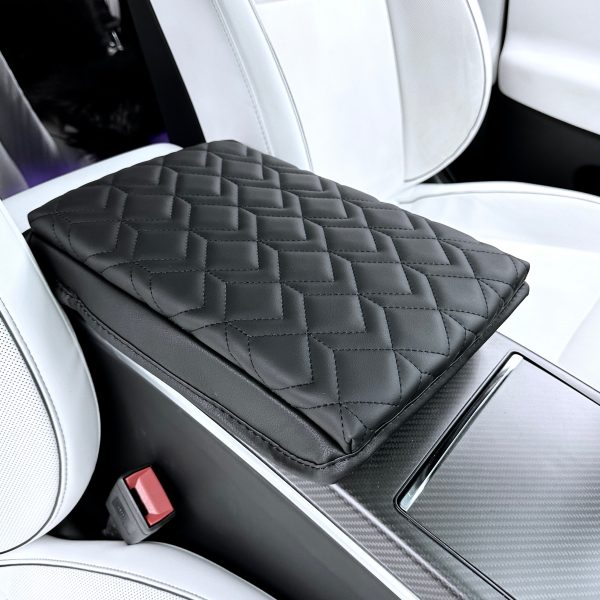 2021+ | Model S & X Padded Armrest Cover Online Sale - Image 2