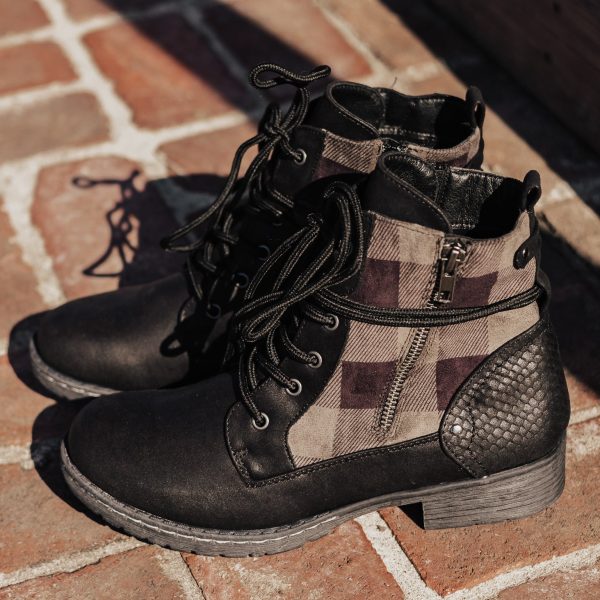 Very G DONNY Shoe (6-11) *BLACK CHECKERED on Sale - Image 3