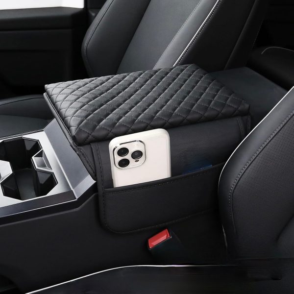 Cybertruck Padded Armrest Cover with Side Pockets Cheap