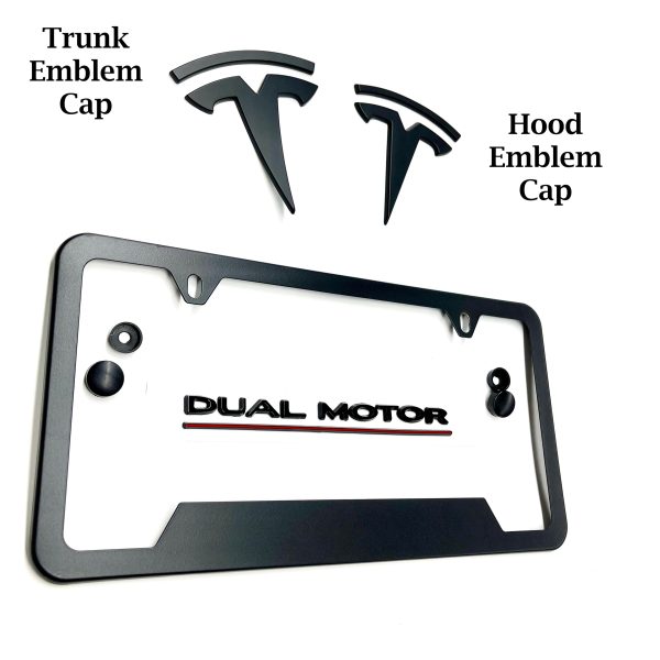 Model 3 & Y - Goodbye Chrome, 3 Item Black Out Package Hot on Sale - Image 2