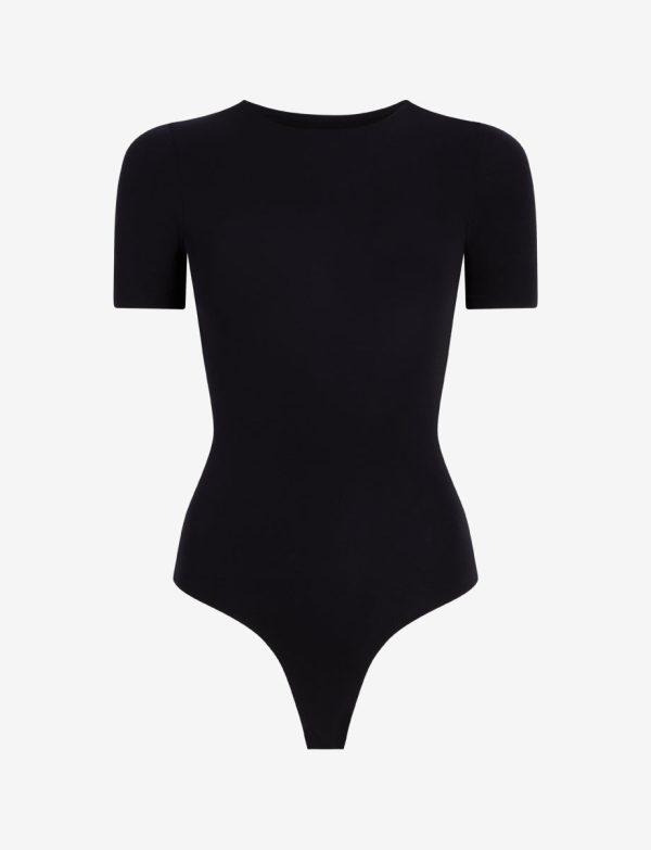 Ballet Short Sleeve Bodysuit Hot on Sale