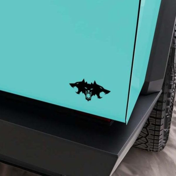 Cybertruck Cerberus Beast Vinyl Decal Logo (Pack of 3) - Variety* Online now - Image 2