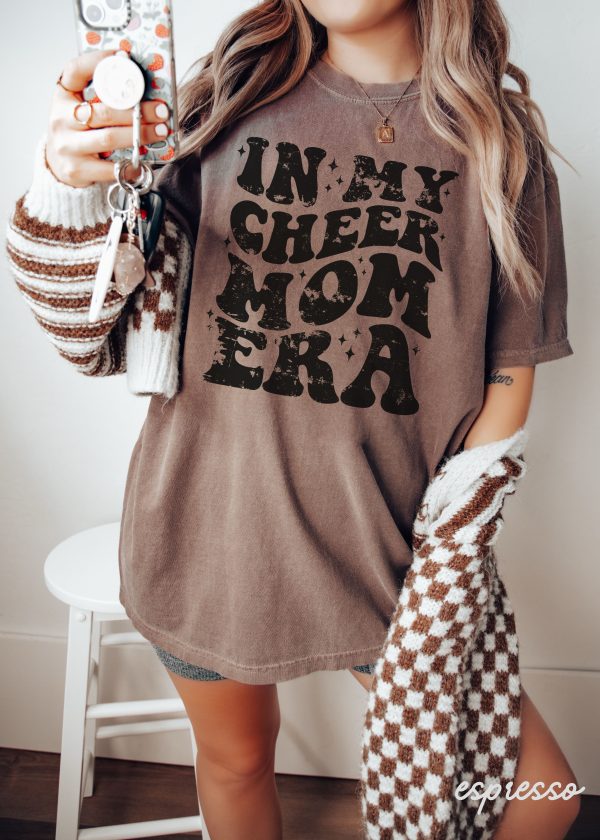 Pre-Order: In My Cheer Mom Era Tee *15 Colors (S-3X) Hot on Sale - Image 3