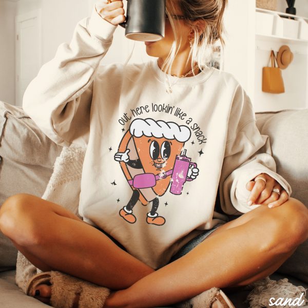 *Looking Like A Snack Sweatshirt *5 Colors (S-3X) For Cheap - Image 3