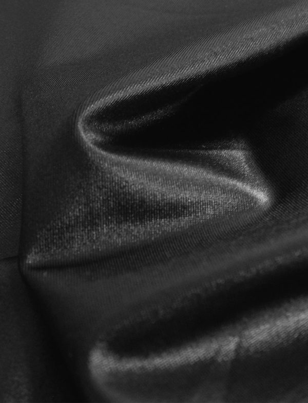 Matte Metallic Turtleneck Bodysuit Cheap - Image 4