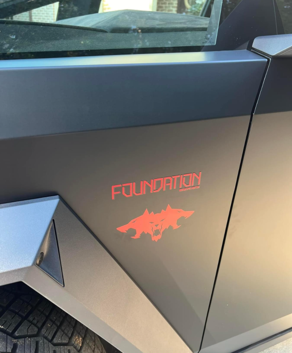 Cybertruck Cerberus Beast Vinyl Decal Logo (Pack of 3) - Variety* Online now - Image 4
