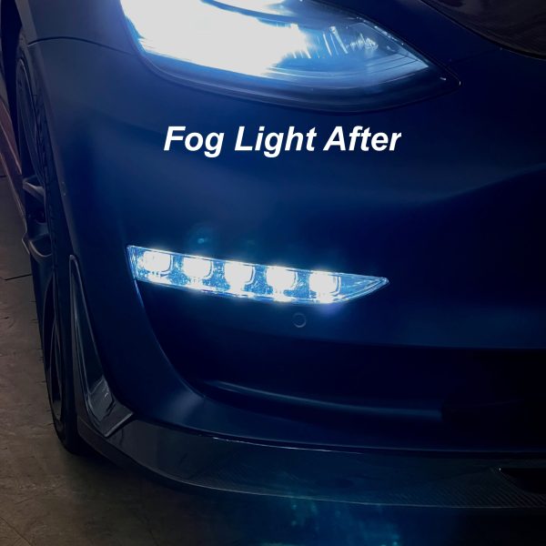 Model 3 & Y LED Fog Light Upgrade with Turn Signals (1 Pair) - Fits Performance, LR & Standard Range Discount - Image 4