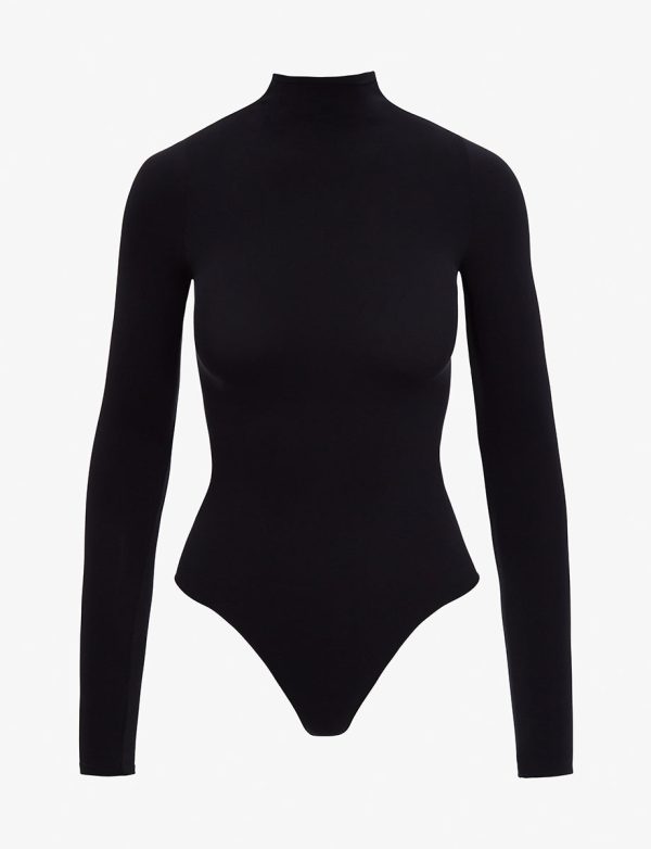 Ballet Long Sleeve Mockneck Bodysuit Online Sale