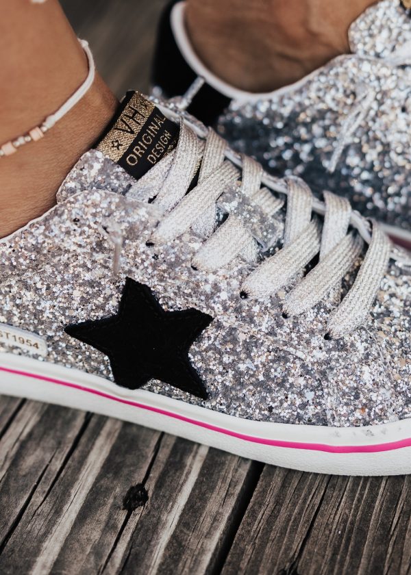 Vintage Havana FLAIR 6 Shoe (6-11) *SILVER GLITTER MULTI Hot on Sale - Image 2