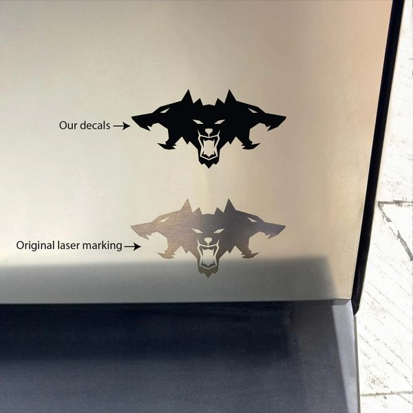 Cybertruck Cerberus Beast Vinyl Decal Logo (Pack of 3) - Variety* Online now - Image 3