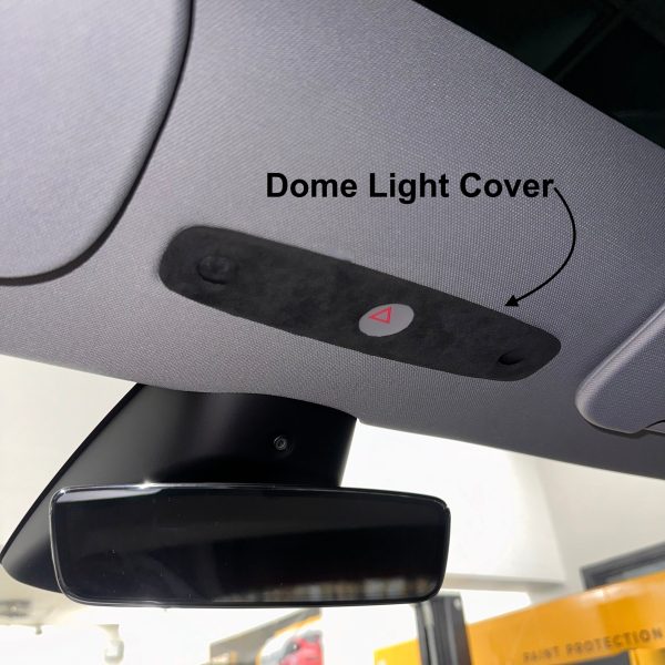 2024+ | Model 3 Highland Refreshed Alcantara Dome Light Cover - Imported from Italy Discount