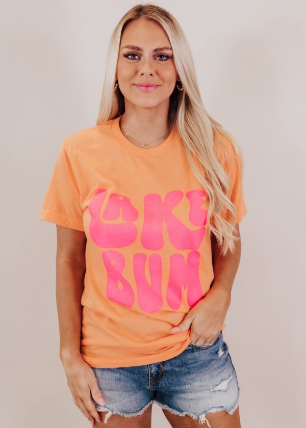 Lake Bum Tee *Cantaloupe (S-3X) Supply