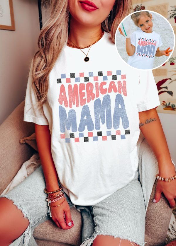 *Youth American Mini Tee *3 Colors (S-XL) For Discount - Image 3