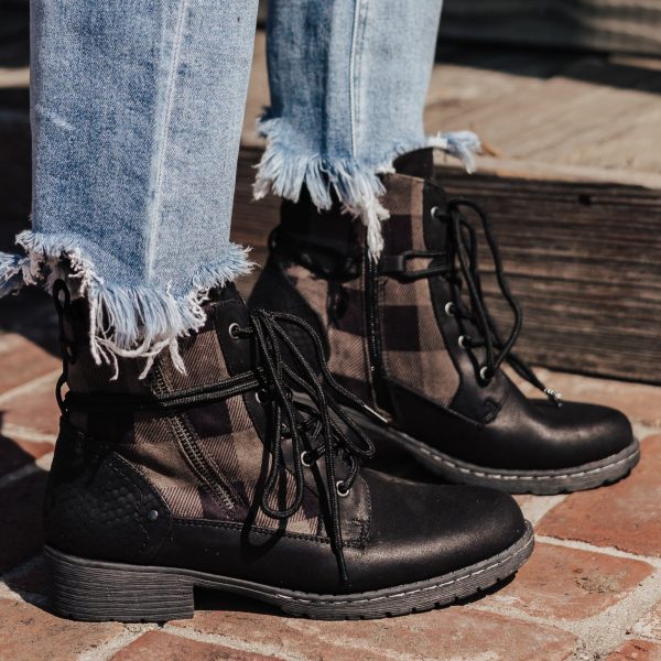 Very G DONNY Shoe (6-11) *BLACK CHECKERED on Sale - Image 2