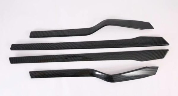 Model X Interior Door Handle Conversion Kit - Hydro Carbon Fiber Coated Online - Image 4