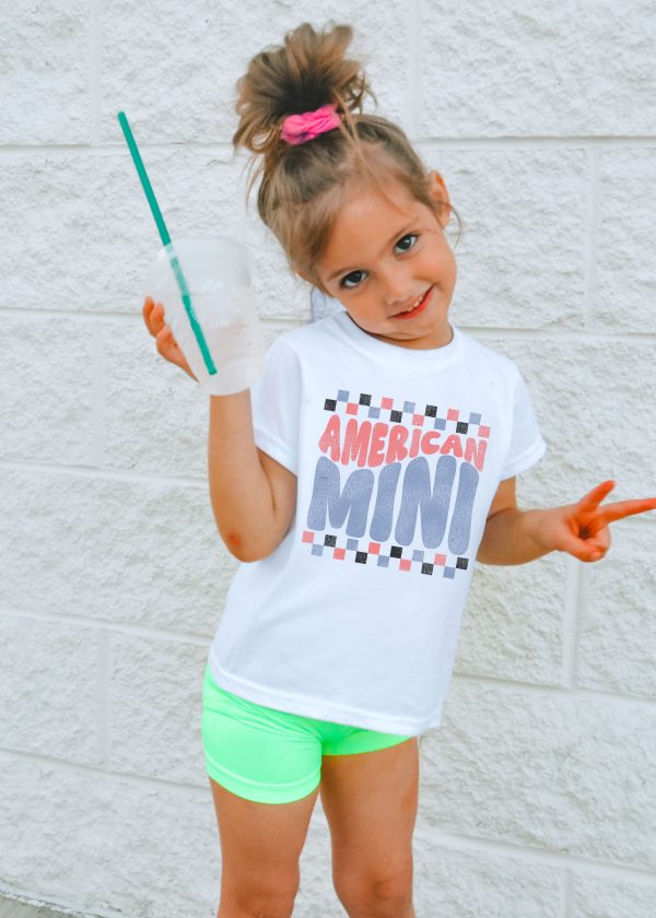 *Youth American Mini Tee *3 Colors (S-XL) For Discount